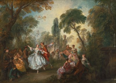 La Camargo Dancing, c.1730 by Nicolas Lancret